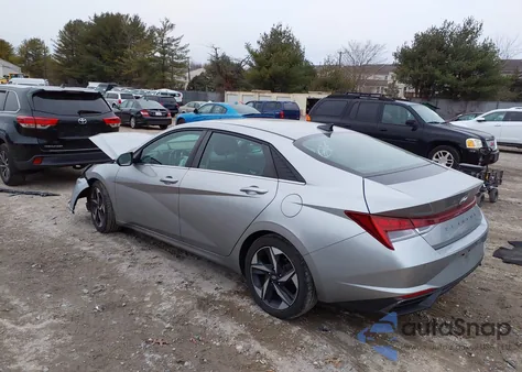 2021 Hyundai Elantra Limited from USA, damaged, VIN 5NPLP4AG7MH026146